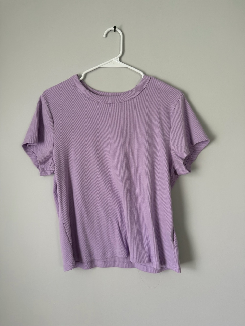 Old Navy Lavender Short Sleeve Crew Neck Tee